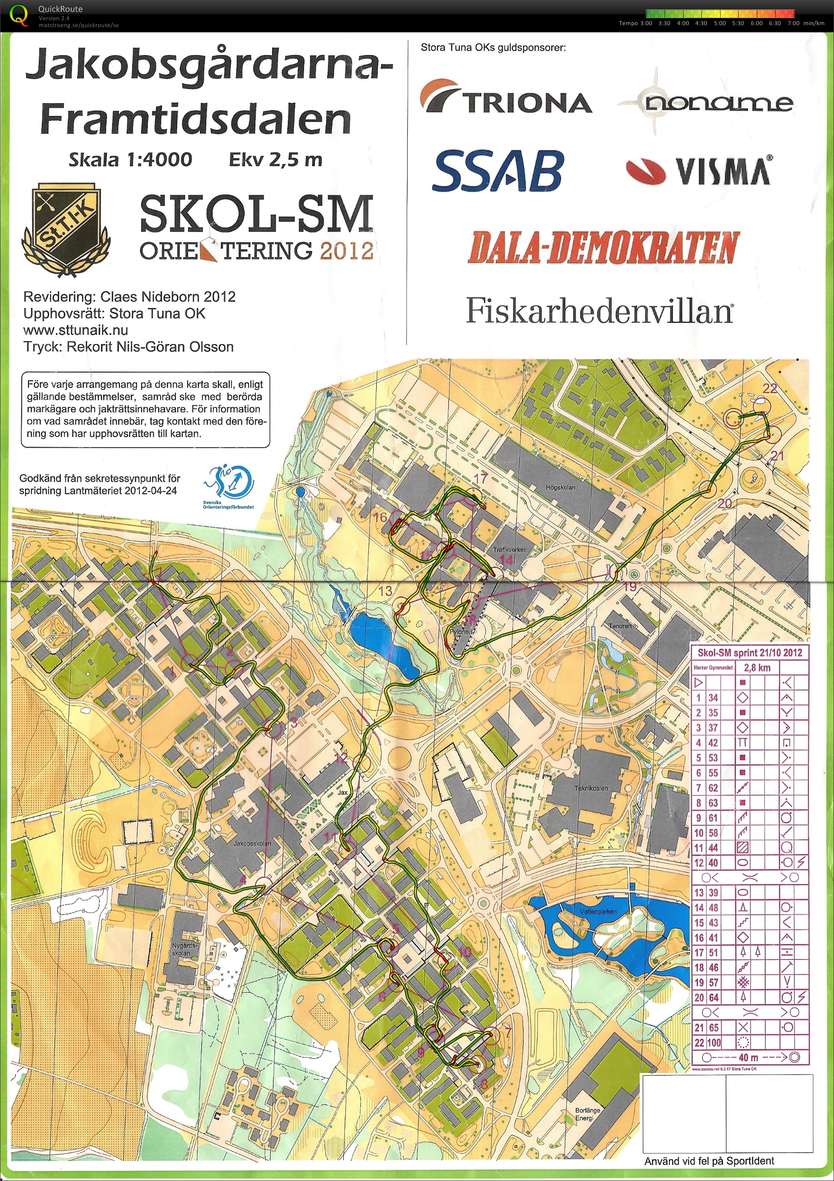 Skol SM sprint (2012-10-21) (26/01/2015)