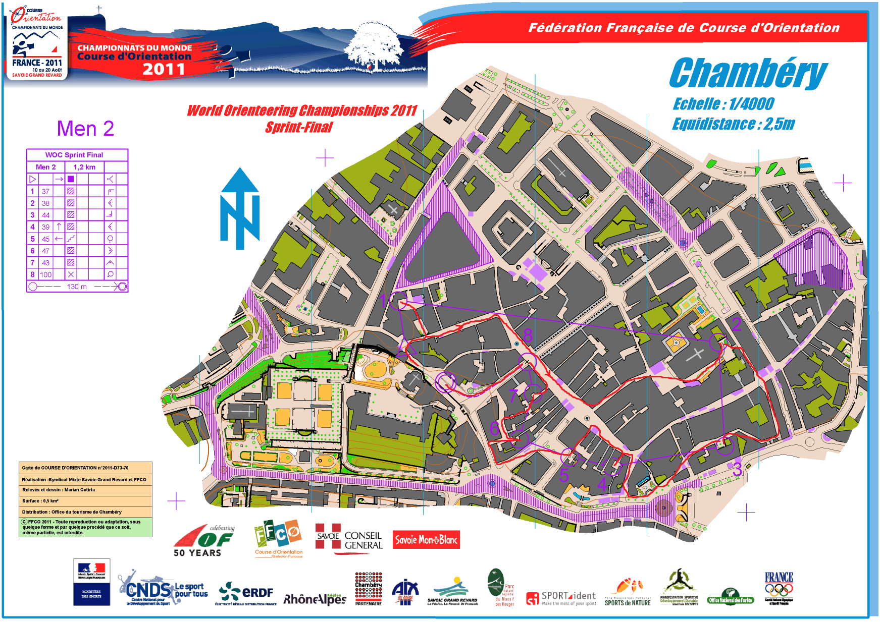 Chambery WOC Sprint 2 (2013-07-02) (26.01.2015)