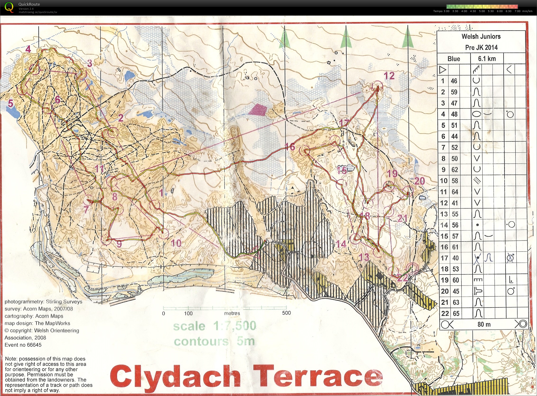 Clydach Terrace Träningstävling (2014-04-16) (26.01.2015)